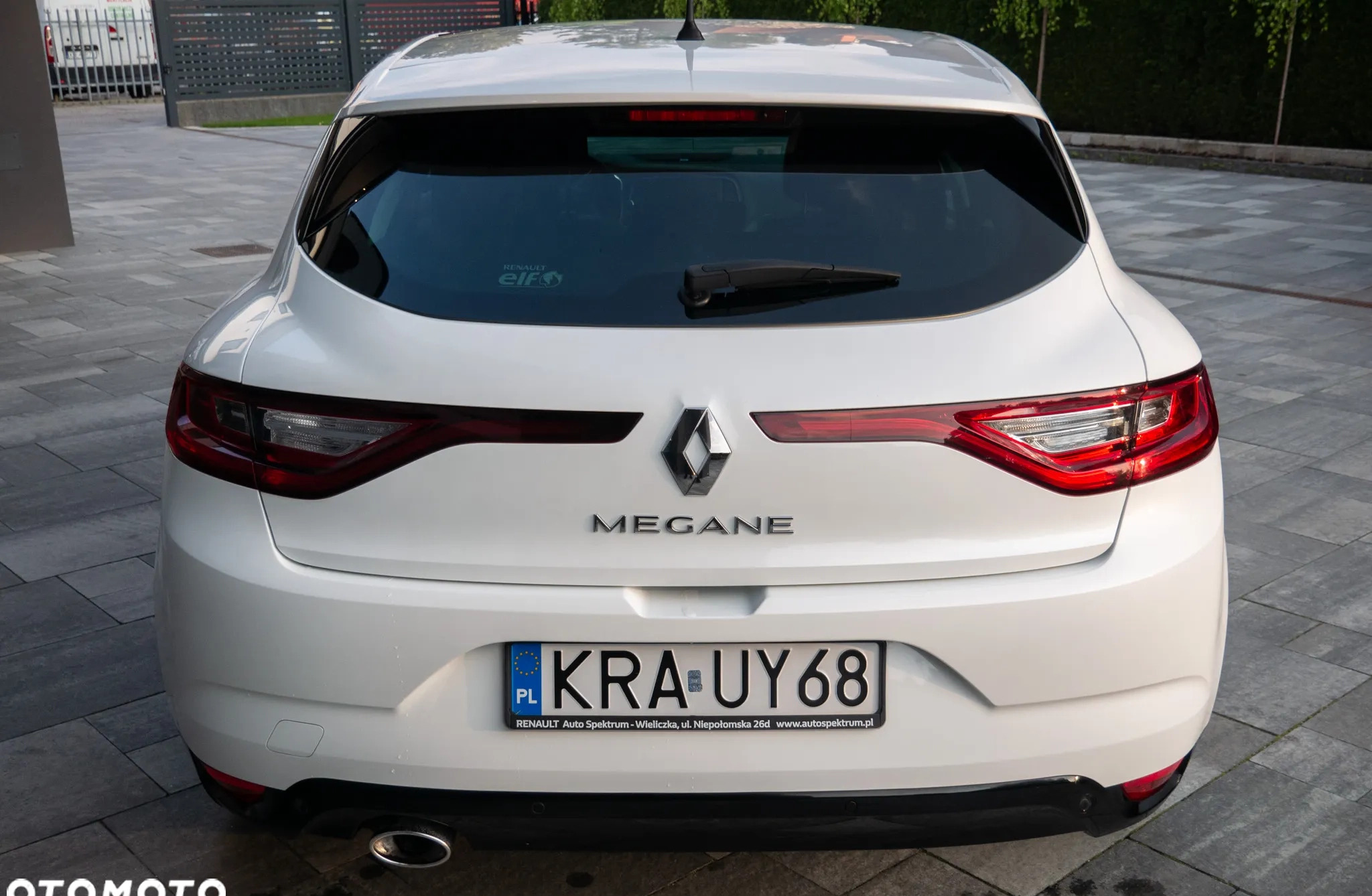 Renault Megane cena 55000 przebieg: 80000, rok produkcji 2016 z Kraków małe 497